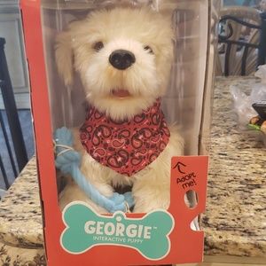 georgie interactive plush